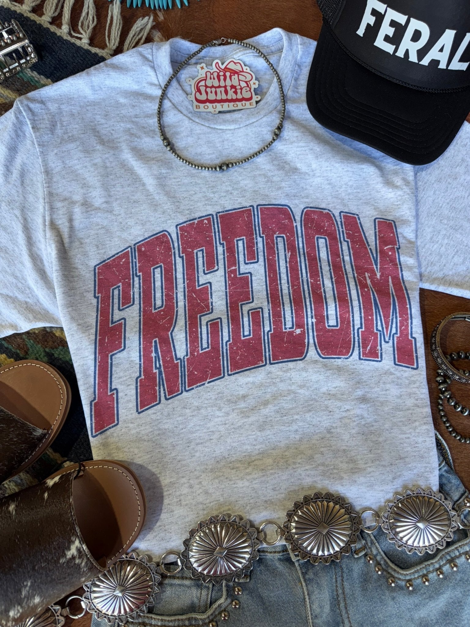 American Freedom Graphic Tee - Rooted & Reckless Co.