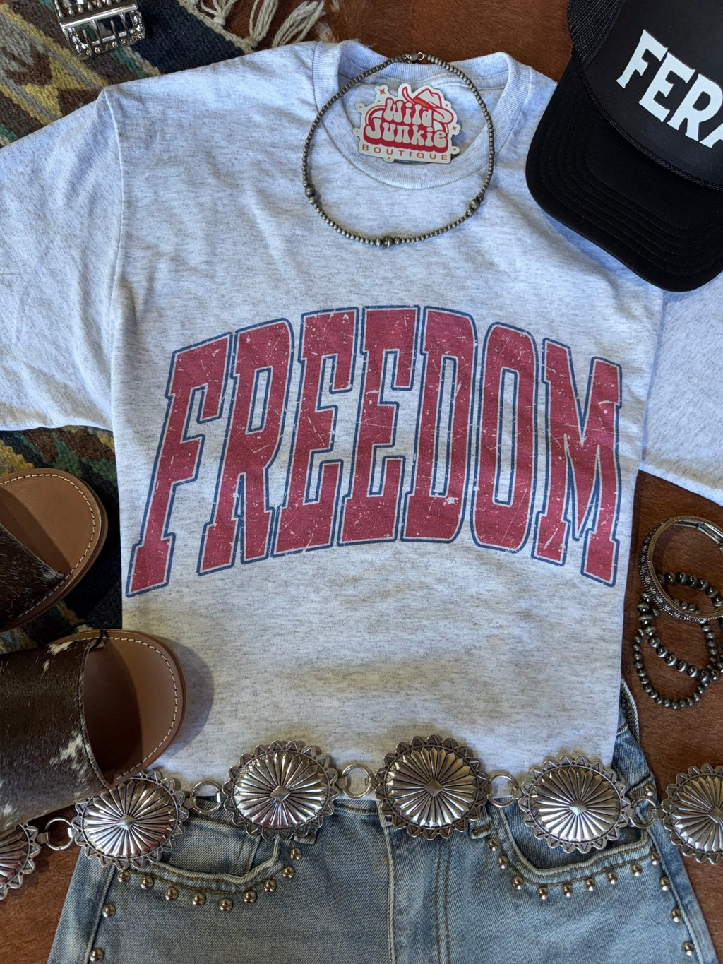 American Freedom Graphic Tee - Rooted & Reckless Co.