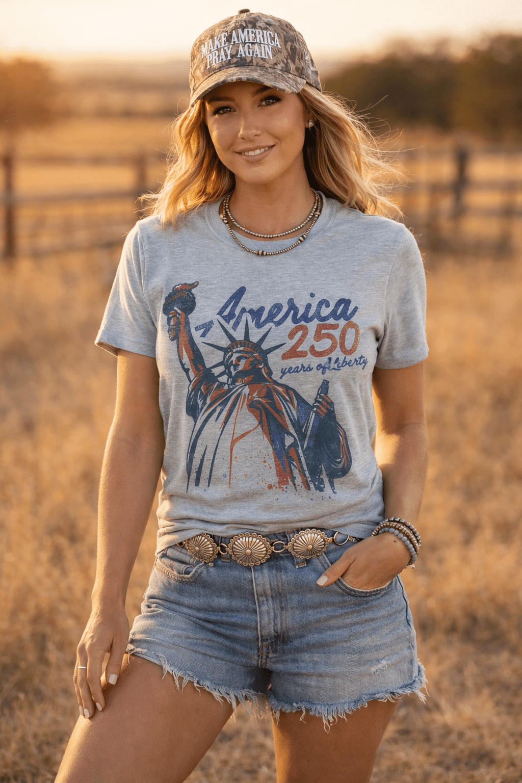 American Liberty: 250 Years Graphic Tee - Rooted & Reckless Co.