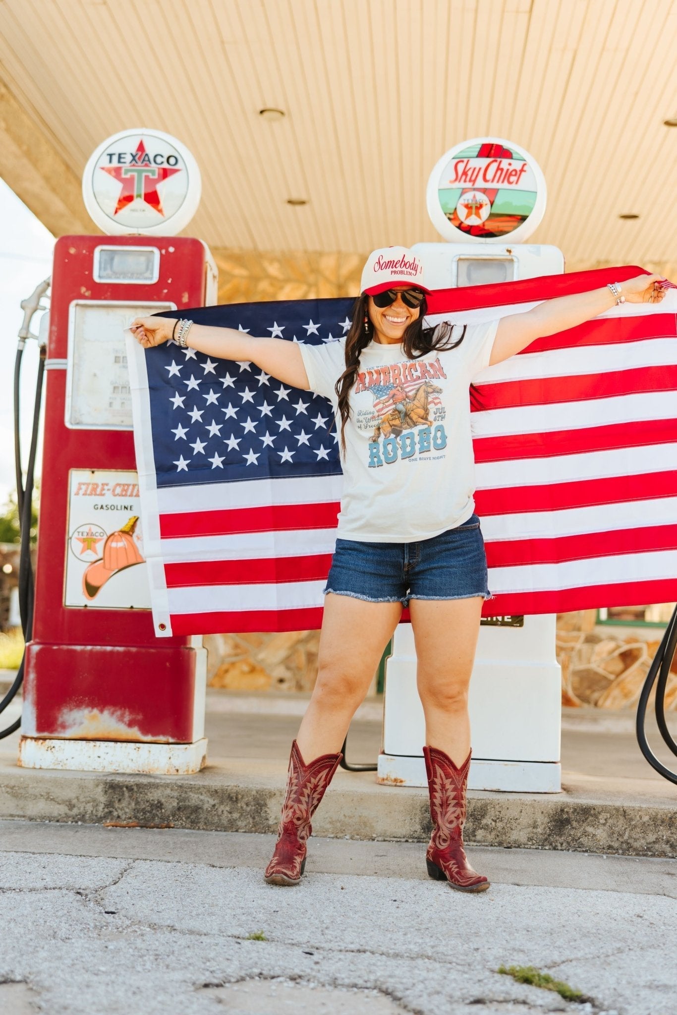 American Rodeo 4th July Graphic Tee - Rooted & Reckless Co.