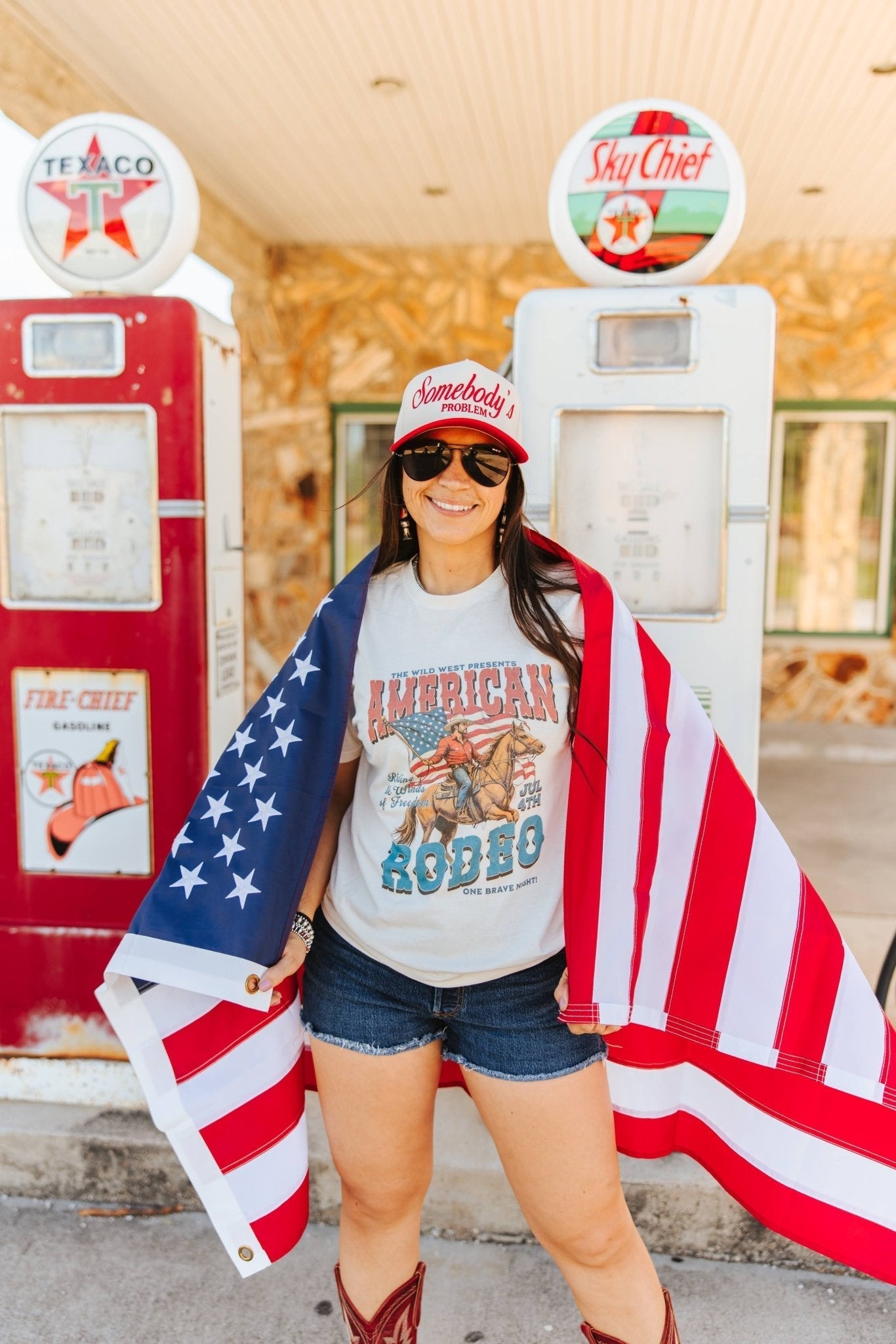 American Rodeo 4th July Graphic Tee - Rooted & Reckless Co.