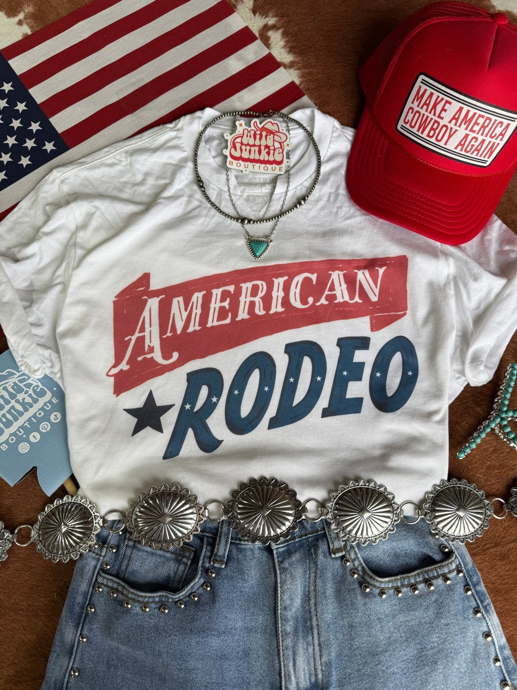 American Rodeo Classic Graphic Tee - Rooted & Reckless Co.