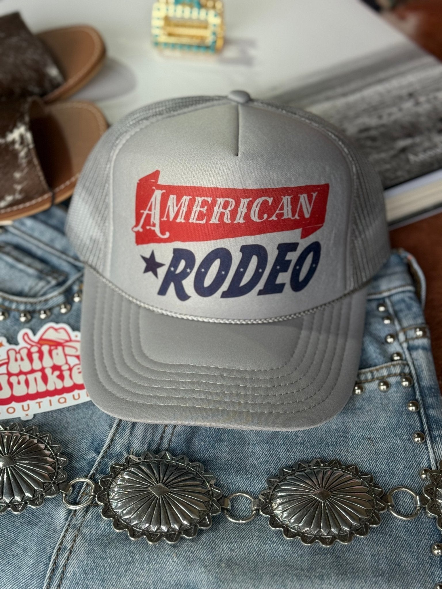 American Rodeo Classic Trucker Hat - Rooted & Reckless Co.