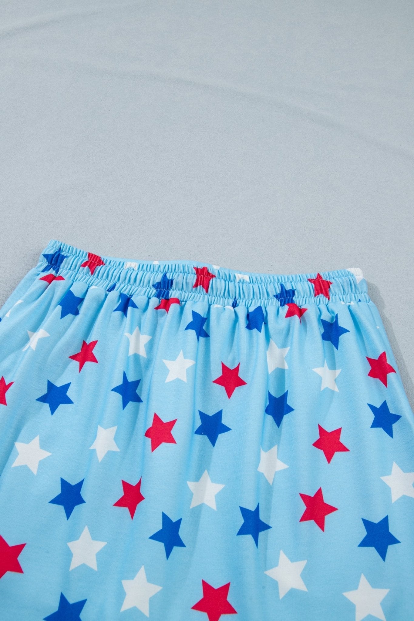 Americana Star Beaded Drawstring Mini Skort - Rooted & Reckless Co.