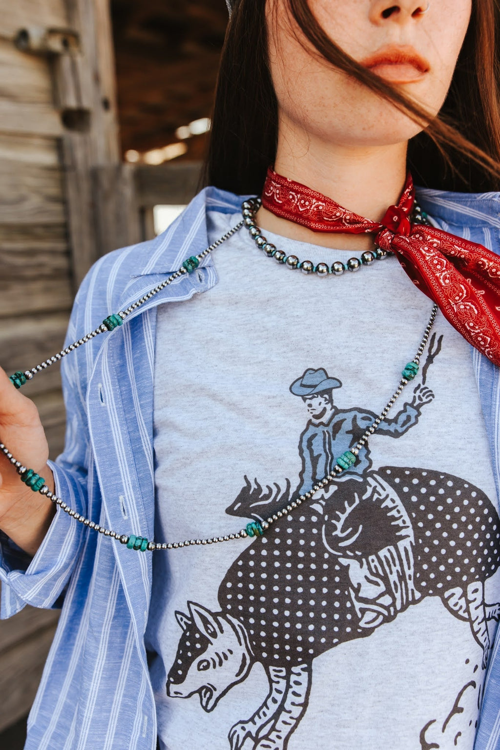 Armadillo Rodeo Graphic Tee - Rooted & Reckless Co.