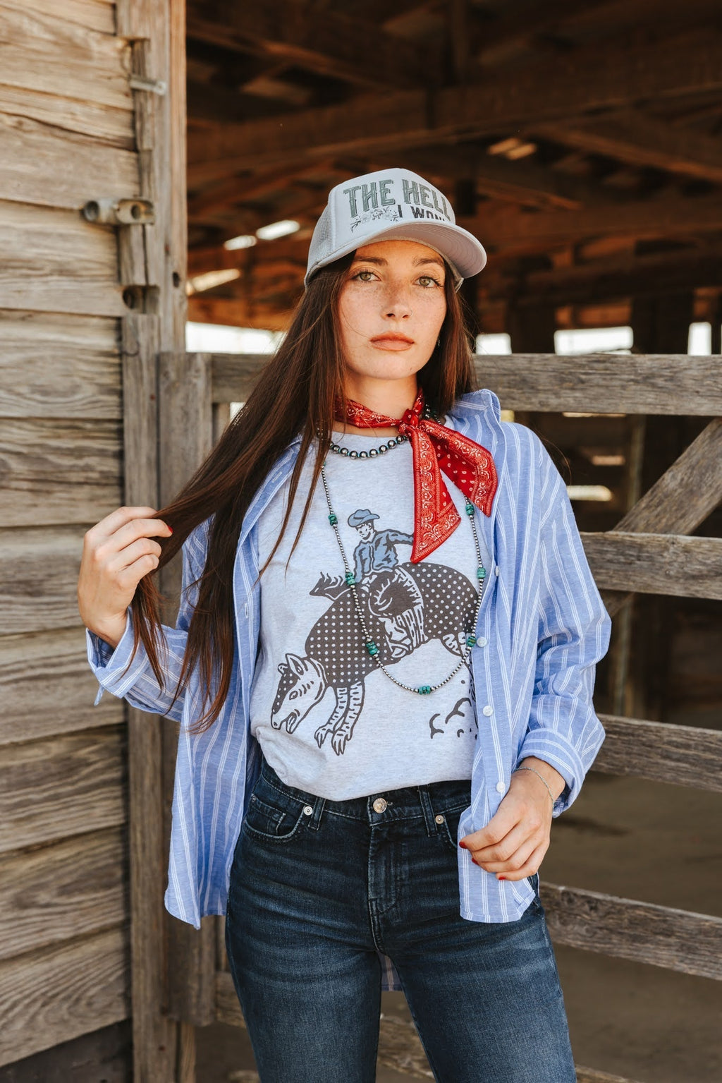 Armadillo Rodeo Graphic Tee - Rooted & Reckless Co.