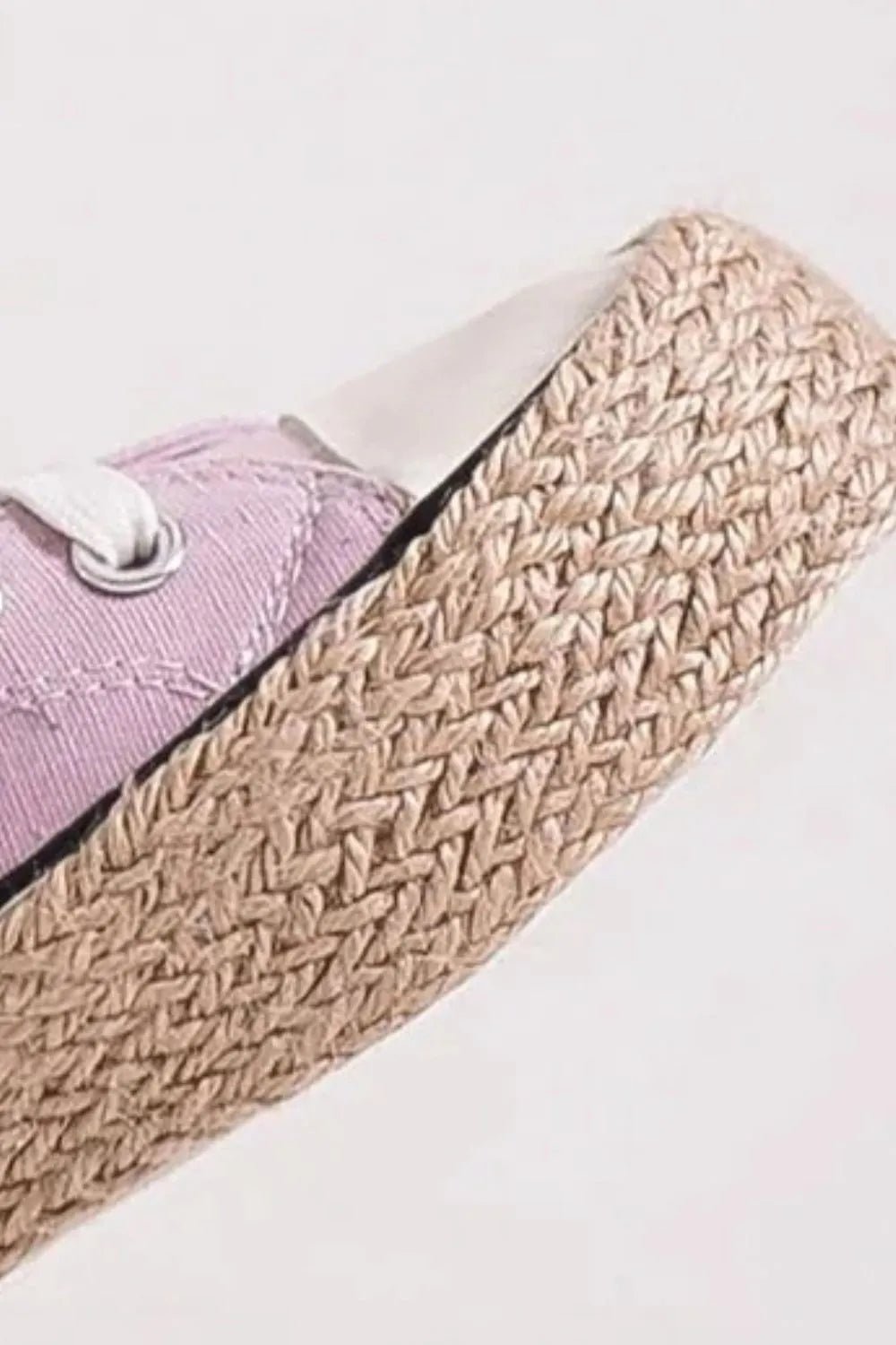 Beast Fashion Lace Up Woven Espadrille Sole Sneakers - Rooted & Reckless Co.