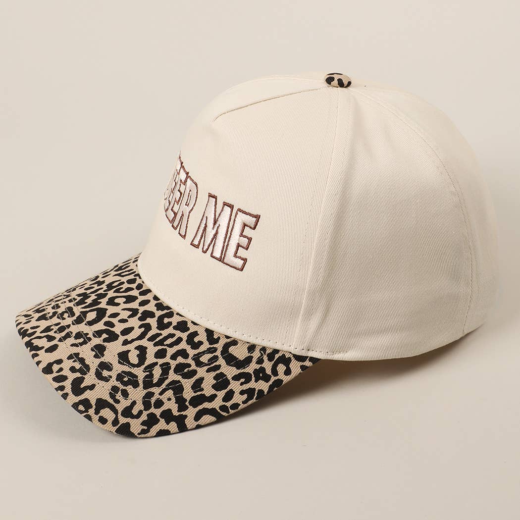 "Beer Me" Embroidered Trucker Hat — Leopard or Camo with Adjustable Strap & Breathable Mesh - Rooted & Reckless Co.