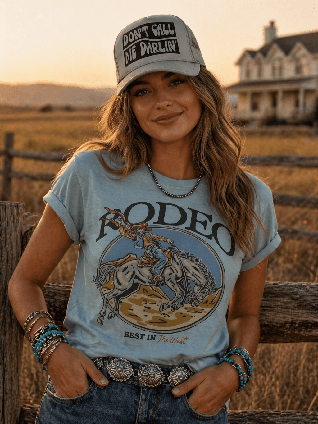 Best In The West Rodeo Graphic Tee - Rooted & Reckless Co.
