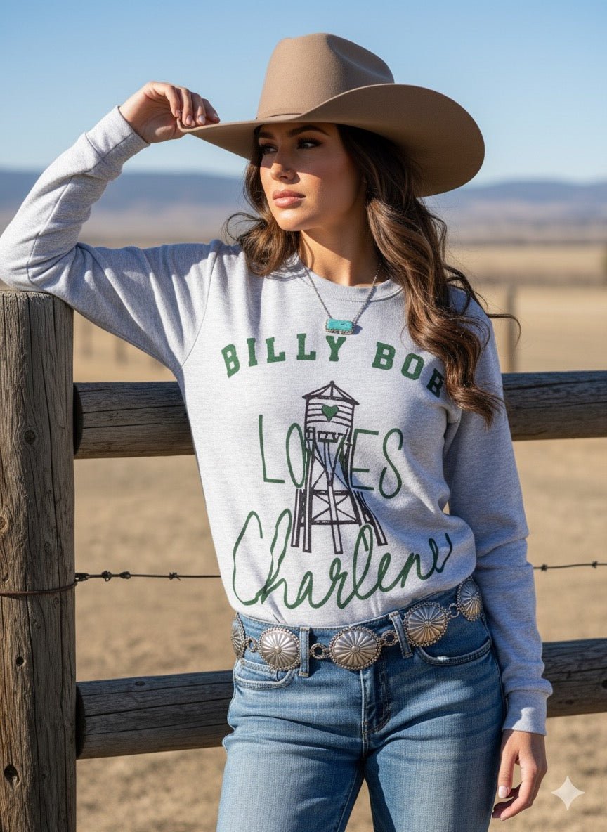 Billy Bob Graphic Sweatshirt - Rooted & Reckless Co.