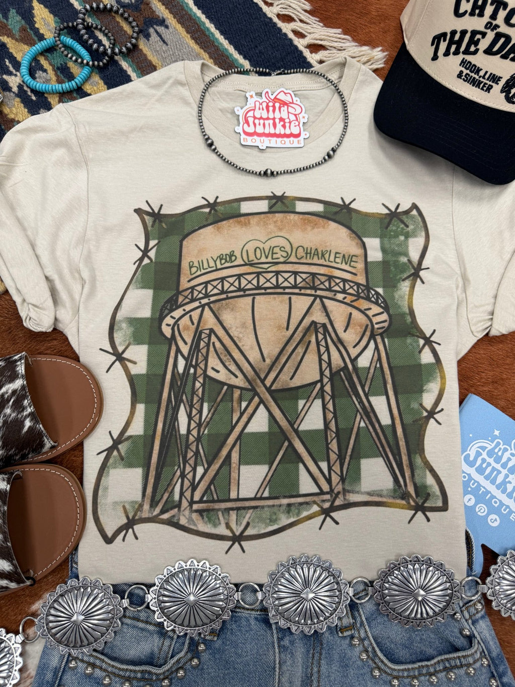 Billy Bob Loves Charlene Graphic Tee - Rooted & Reckless Co.