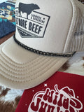 Black Links Trucker Hat Chain - Rooted & Reckless Co.