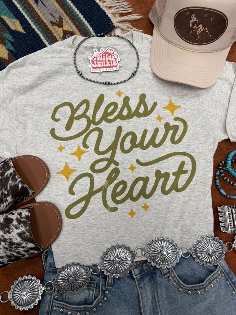 Bless Your Heart Graphic Tee - Rooted & Reckless Co.
