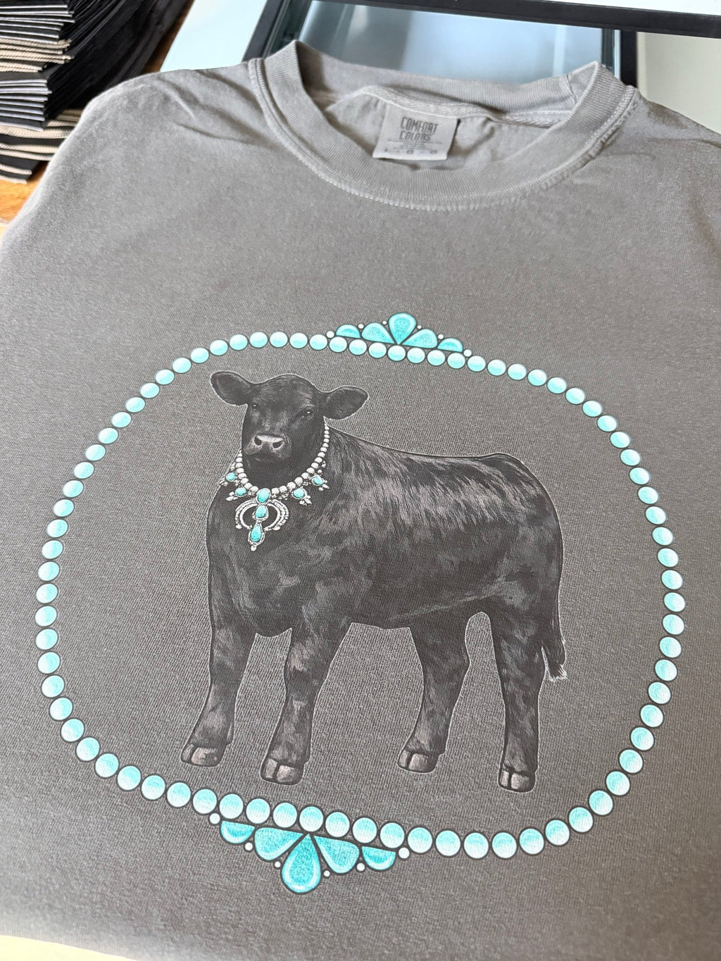 Blinged Out Angus Tee - Rooted & Reckless Co.