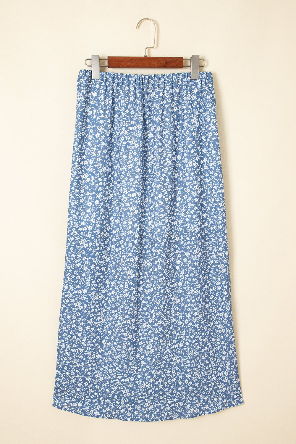 Boho Floral High Waist Side Split Maxi Skirt - Rooted & Reckless Co.