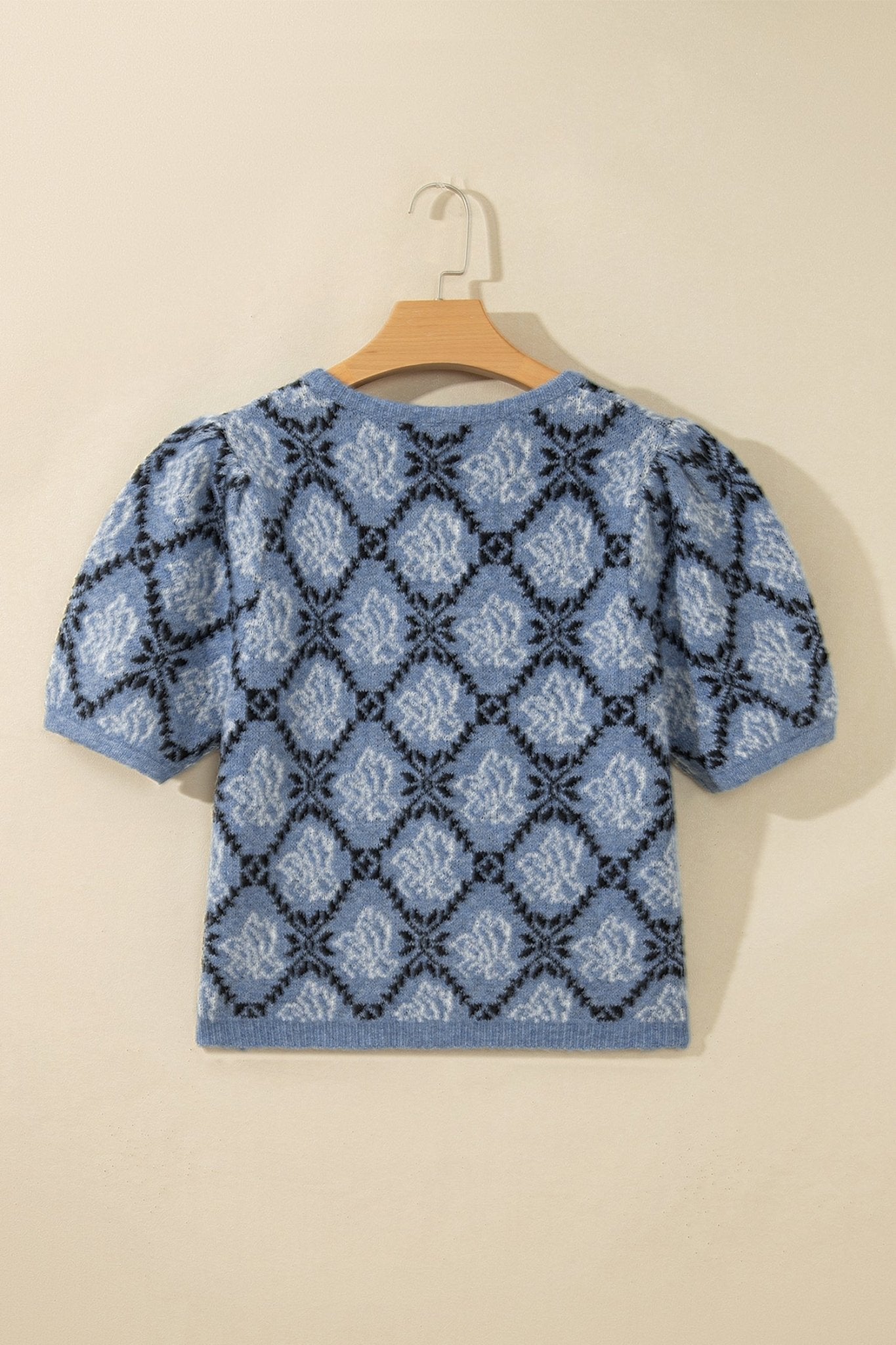 Boho Knit Short Sleeve Button Front Cardigan - Rooted & Reckless Co.