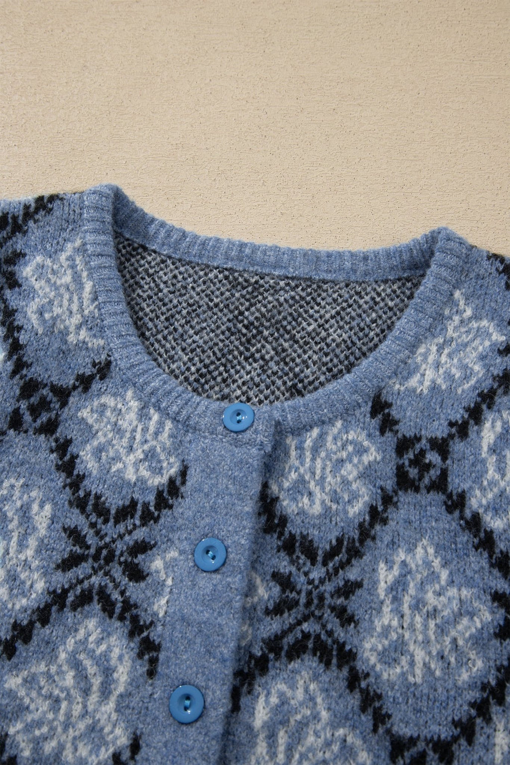 Boho Knit Short Sleeve Button Front Cardigan - Rooted & Reckless Co.