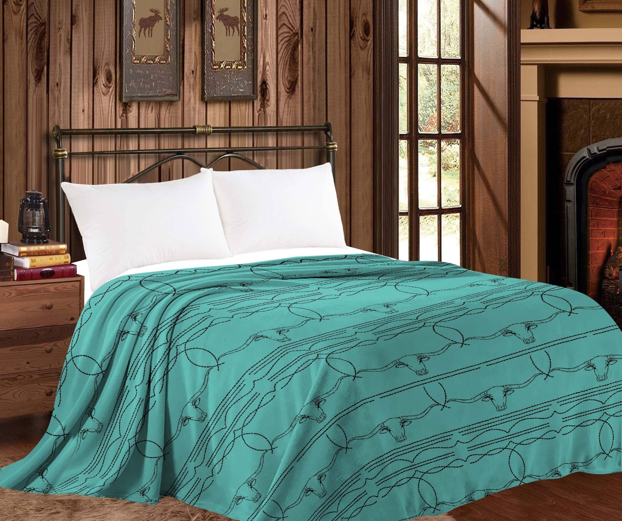 Boot Stitch Mia Throw Blanket  - Rooted & Reckless Co.