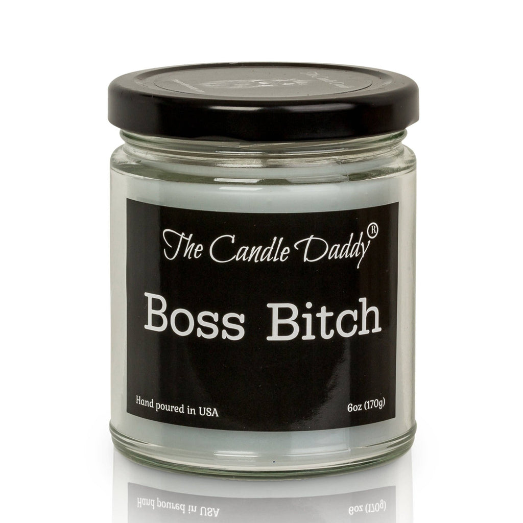 Boss Bitch - Apple Maple Bourbon Scent Max Scent Candle - Rooted & Reckless Co.