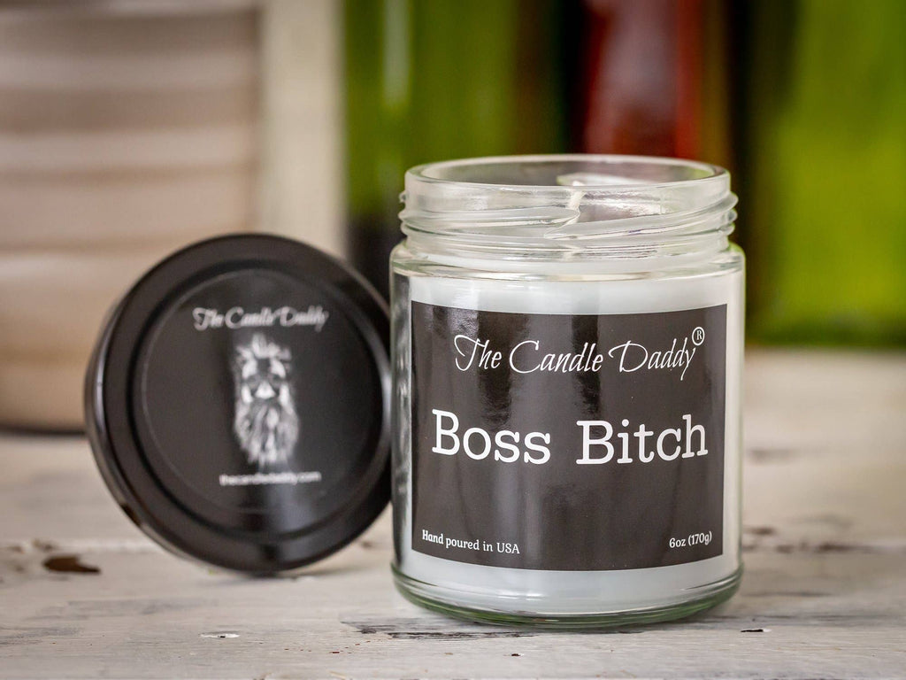 Boss Bitch - Apple Maple Bourbon Scent Max Scent Candle - Rooted & Reckless Co.
