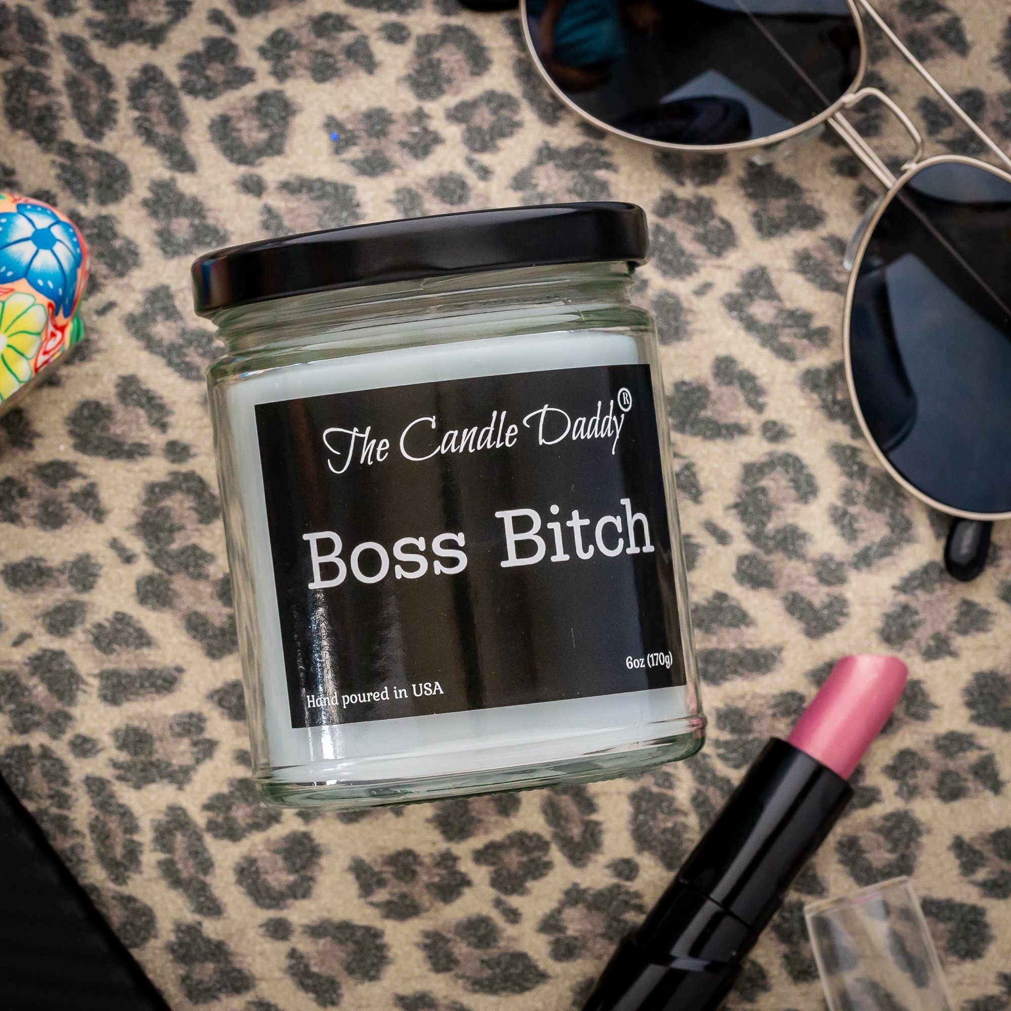 Boss Bitch - Apple Maple Bourbon Scent Max Scent Candle - Rooted & Reckless Co.