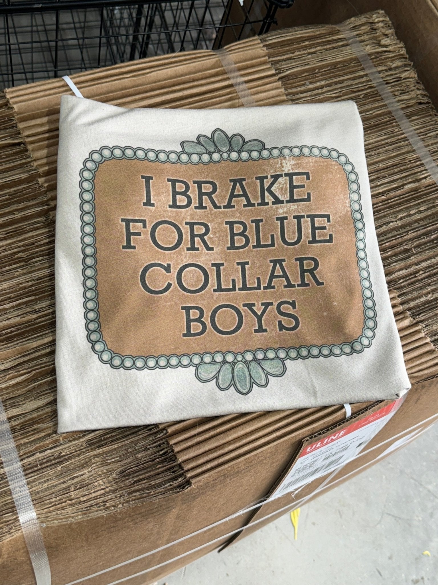 Brake For Blue Collar Boys Graphic Tee - Rooted & Reckless Co.