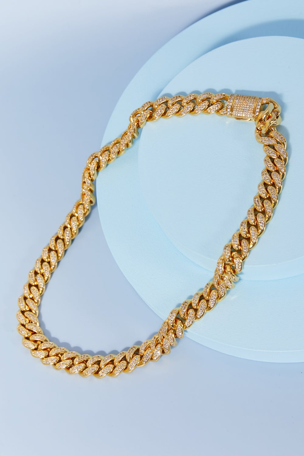 Brass Curb Chain Necklace - Rooted & Reckless Co.