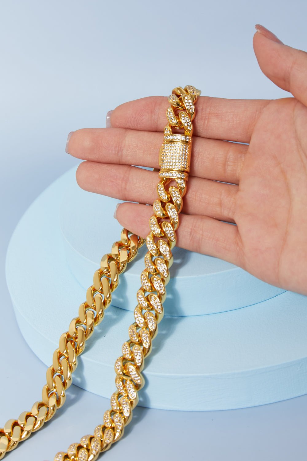 Brass Curb Chain Necklace - Rooted & Reckless Co.
