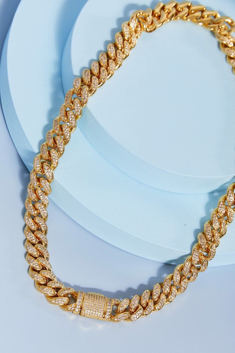Brass Curb Chain Necklace - Rooted & Reckless Co.