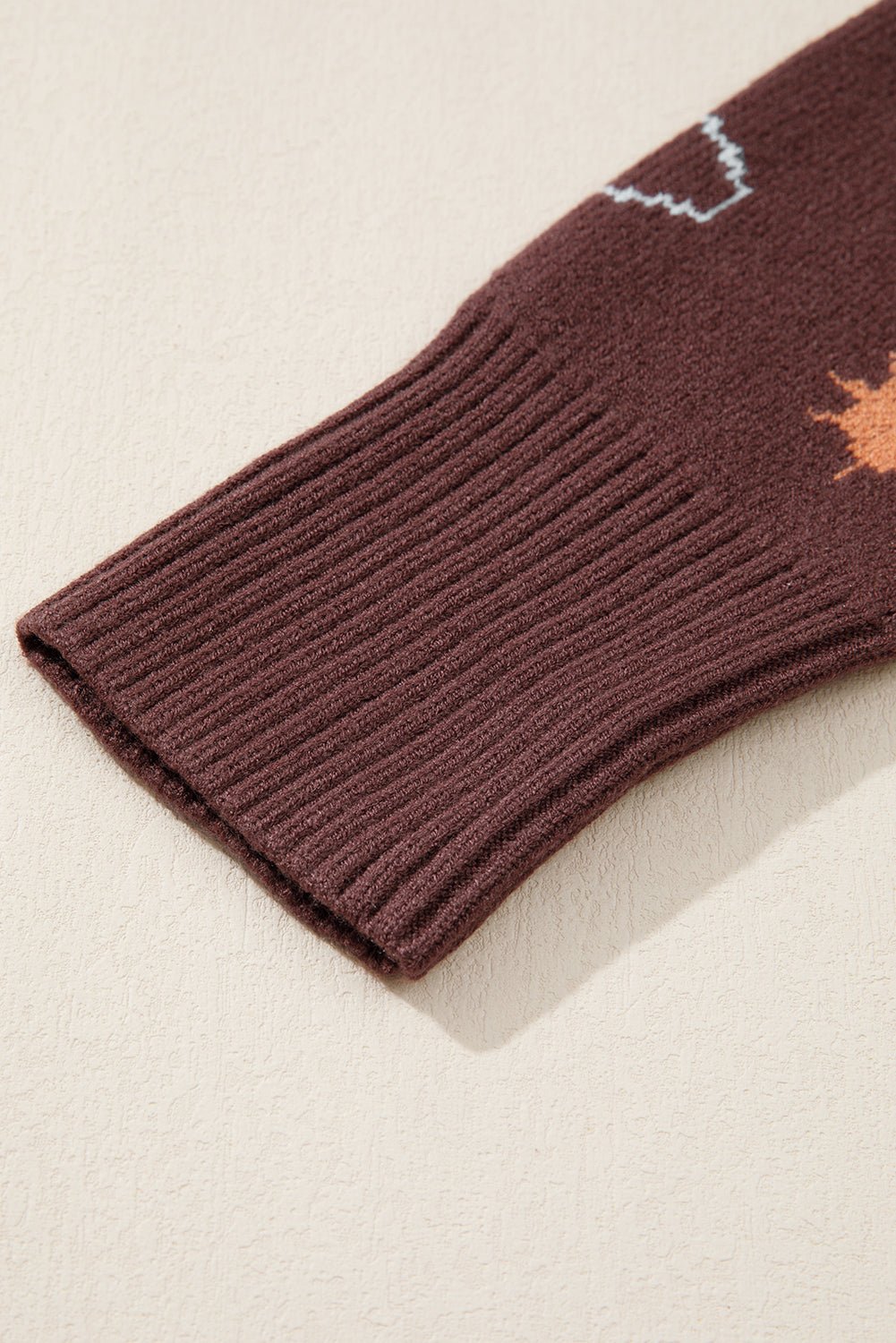 Brown Cowgirl Fashion Print Casual Sweater - Rooted & Reckless Co.