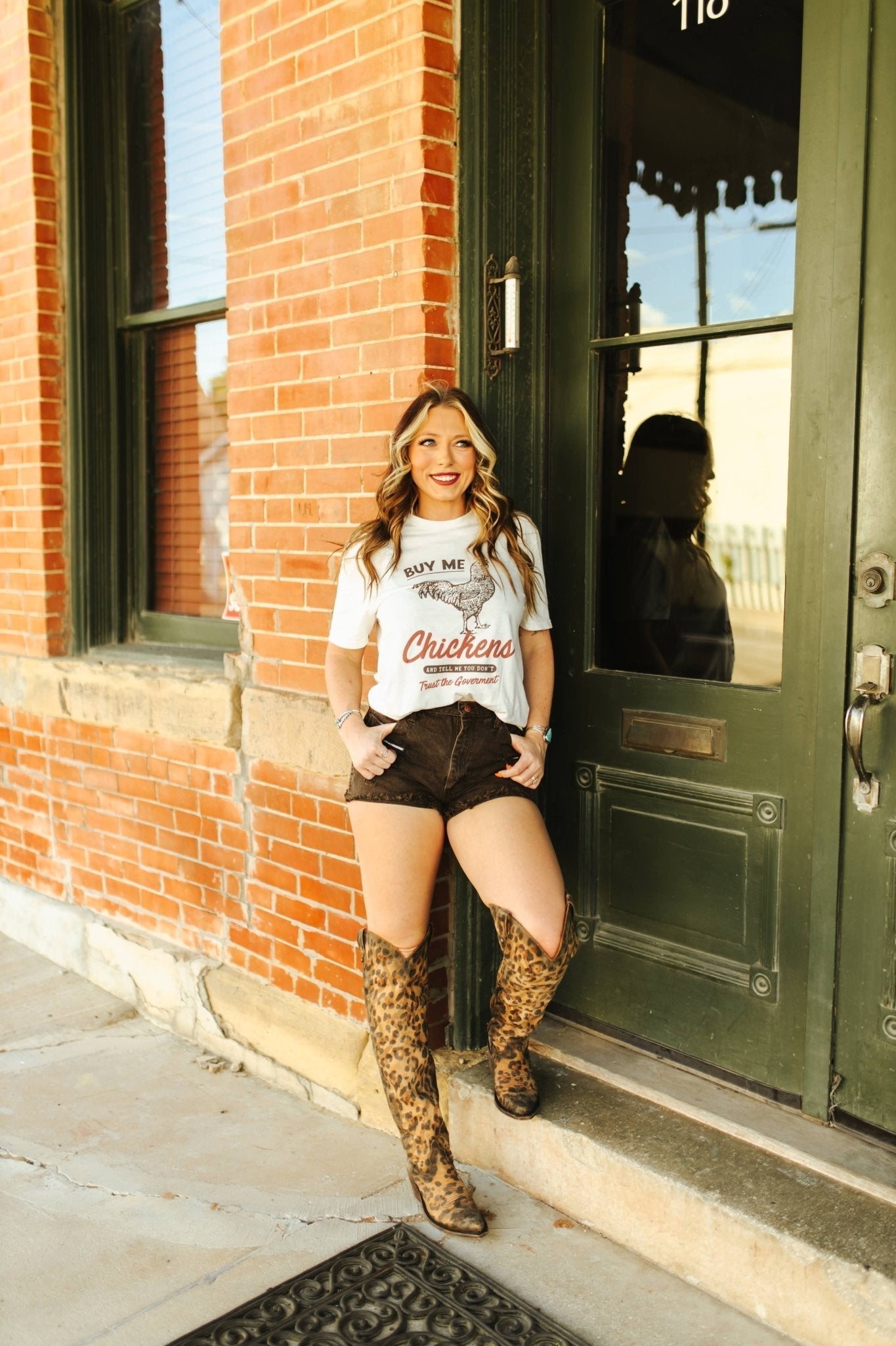 Buy Me Chickens Graphic Tee - Rooted & Reckless Co.