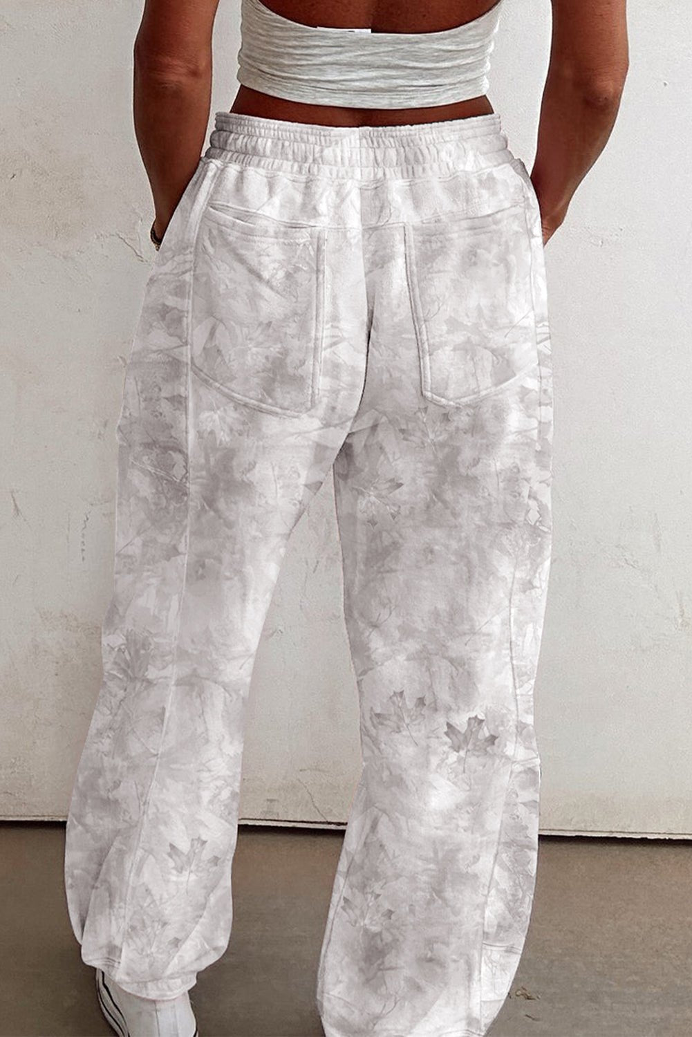 Camo Baggy Drawstring Jogger Sweatpants - Rooted & Reckless Co.