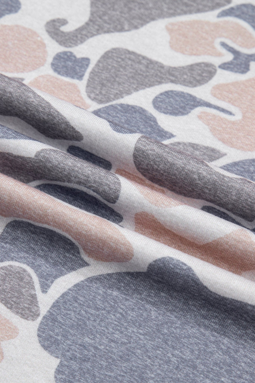 Camo Colorblock Denim Raglan Short Sleeve Tee - Rooted & Reckless Co.