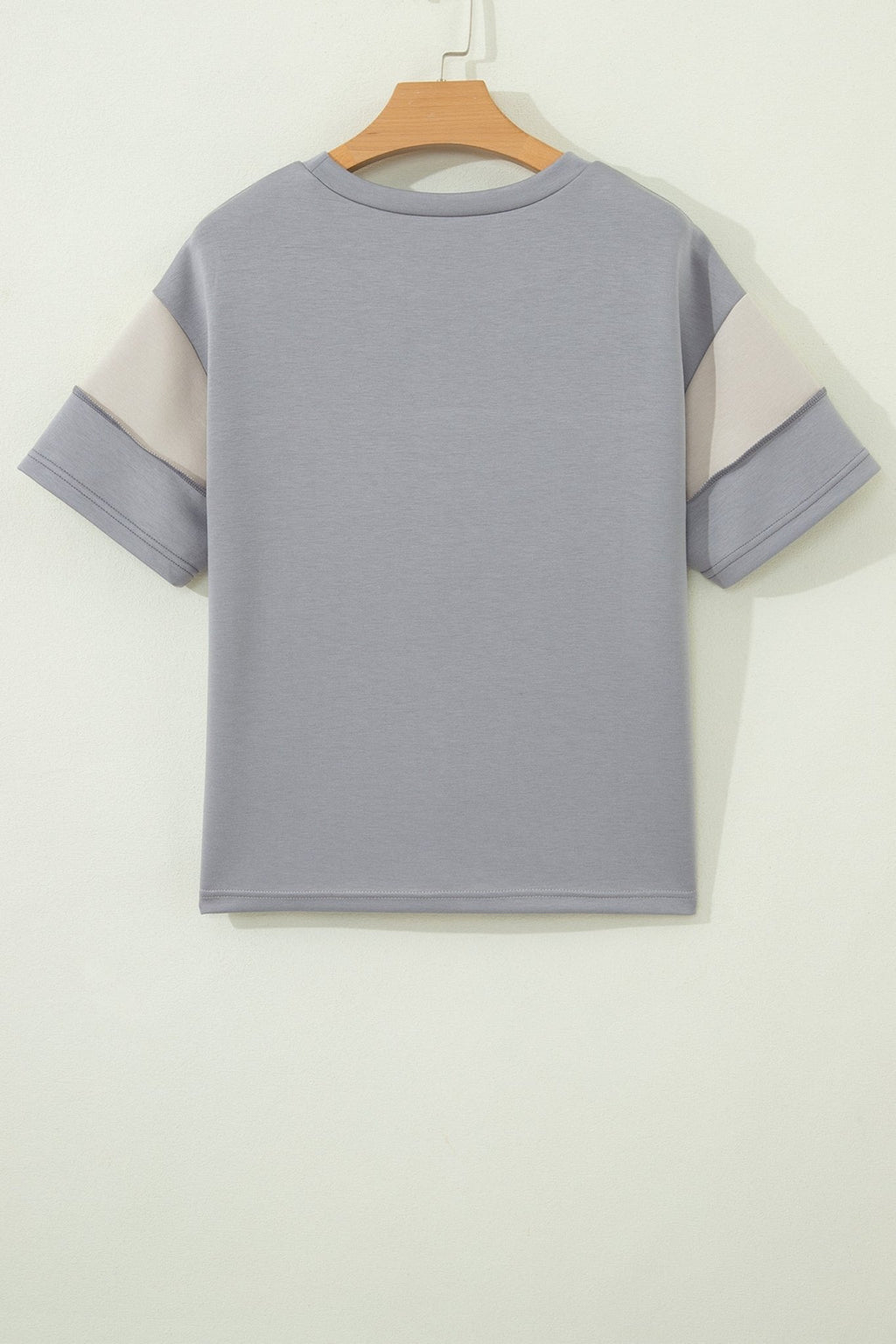 Camo Colorblock Raw Seam Short Sleeve Tee - Rooted & Reckless Co.