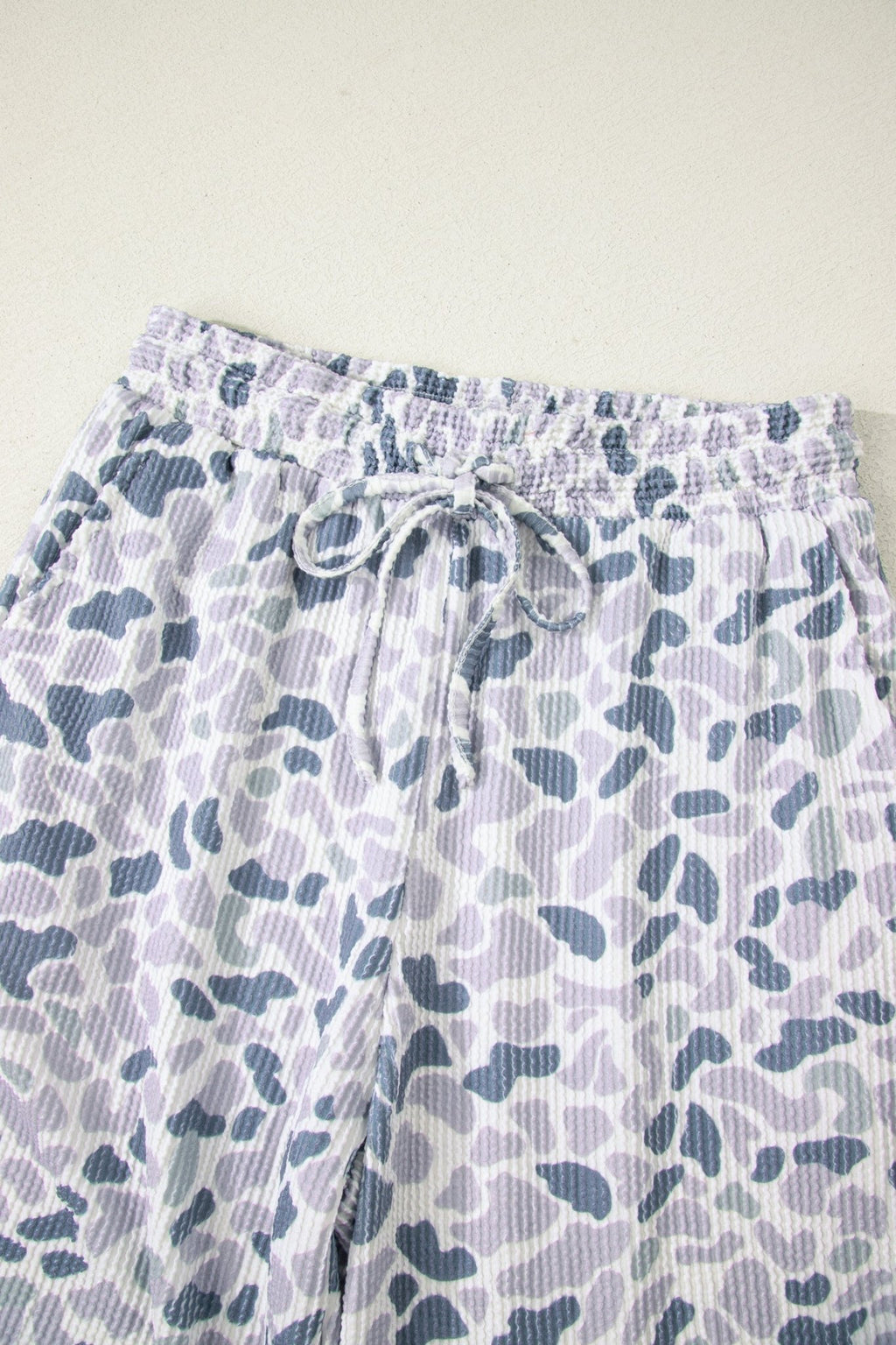 Camo Corded Knit Tee & Drawstring Pants Set - Rooted & Reckless Co.
