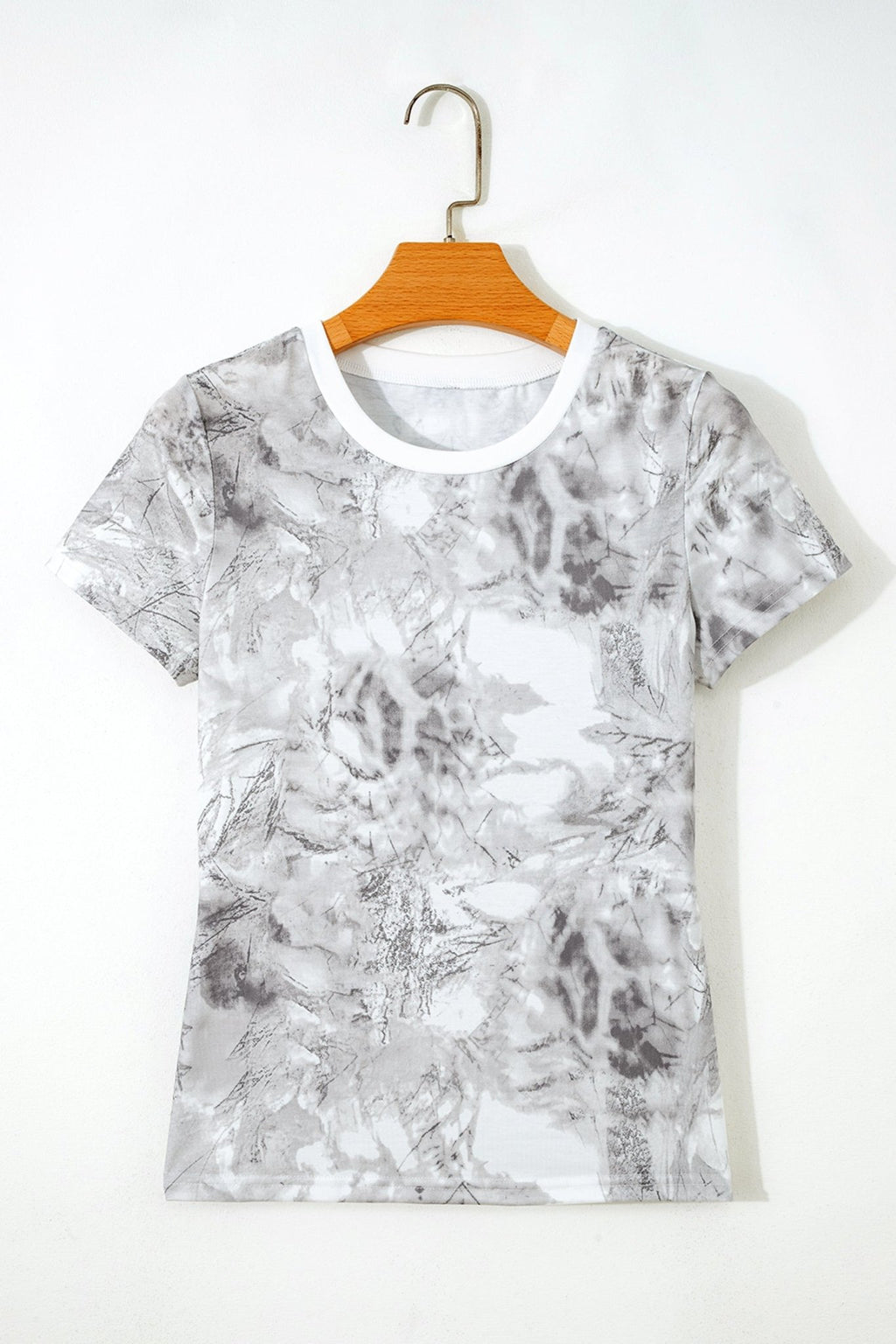 Camo Crew Neck Short Sleeve T-Shirt - Rooted & Reckless Co.