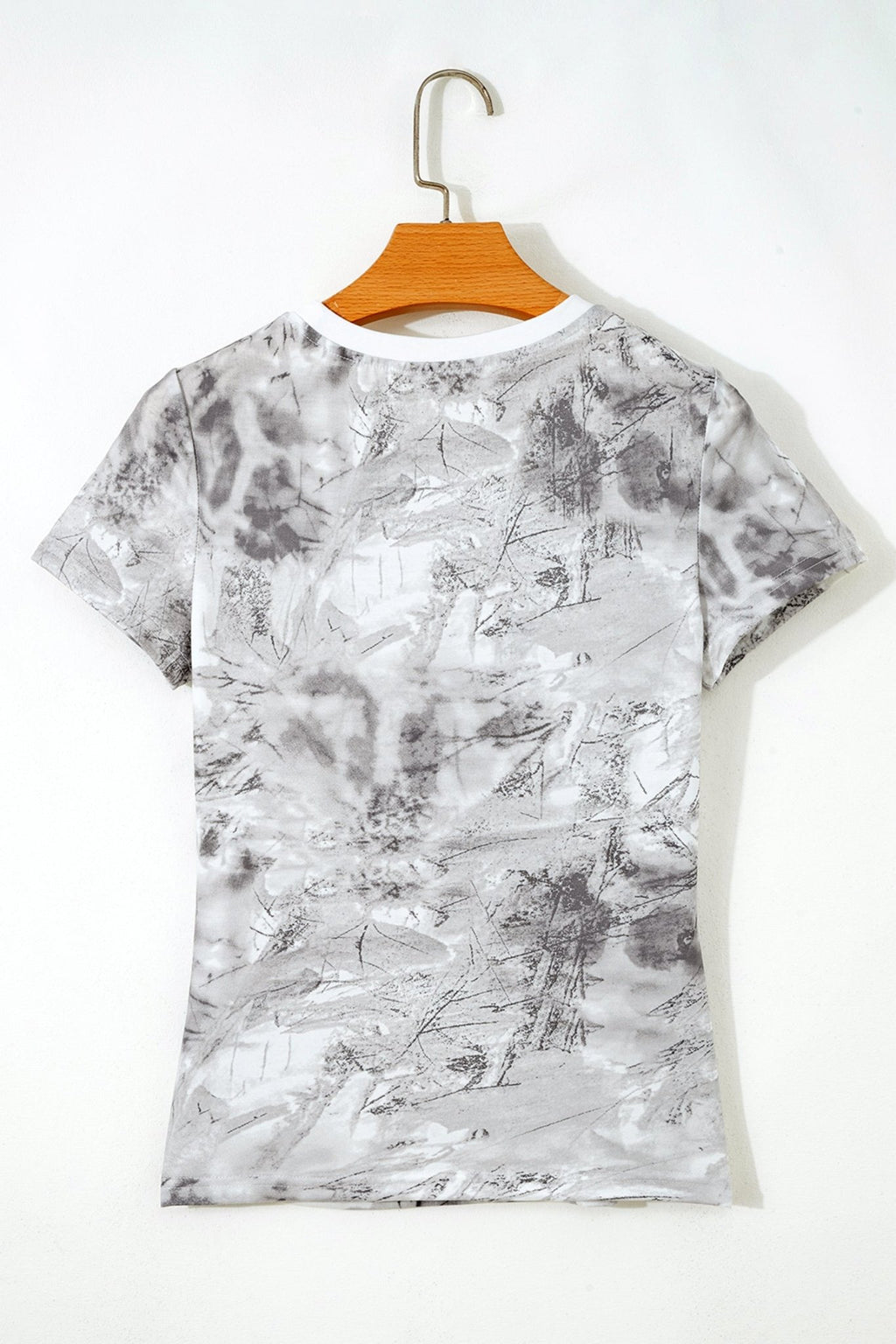 Camo Crew Neck Short Sleeve T-Shirt - Rooted & Reckless Co.