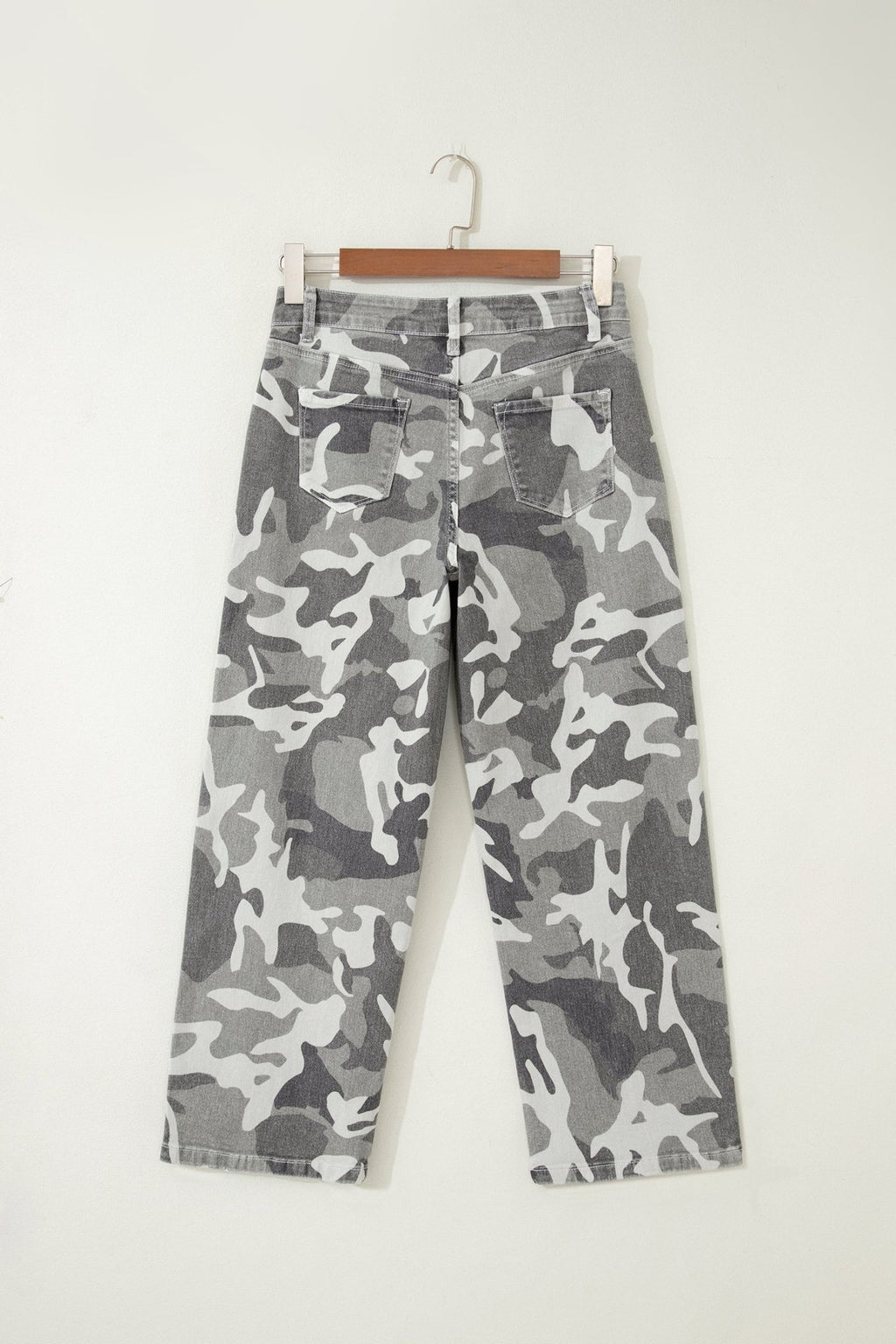 Camo Denim High Waist Jeans - Rooted & Reckless Co.