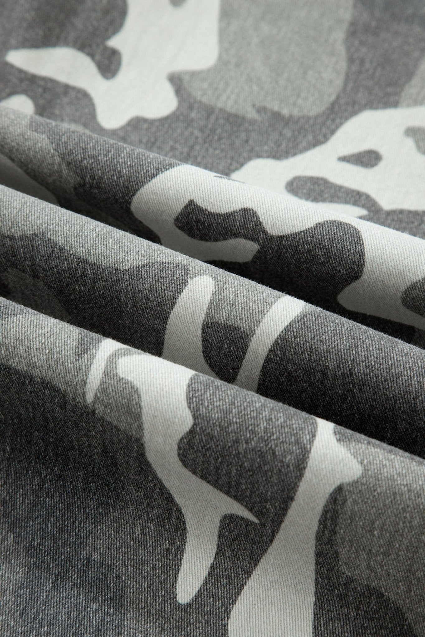 Camo Denim High Waist Jeans - Rooted & Reckless Co.