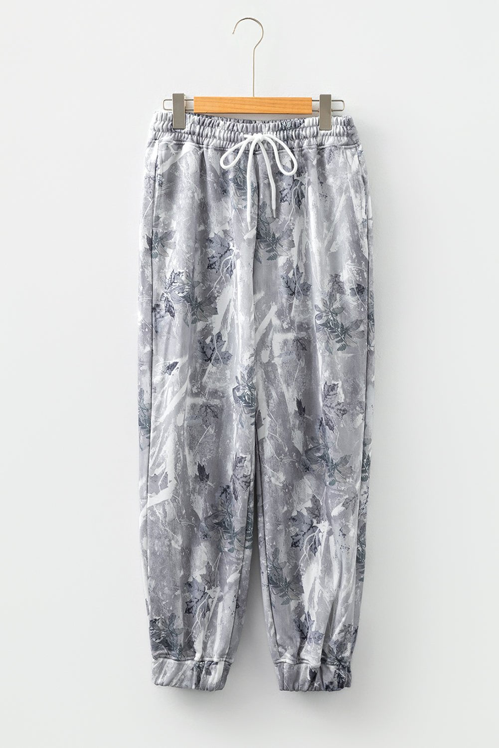Camo Drawstring Elastic Waist Jogger Pants - Rooted & Reckless Co.