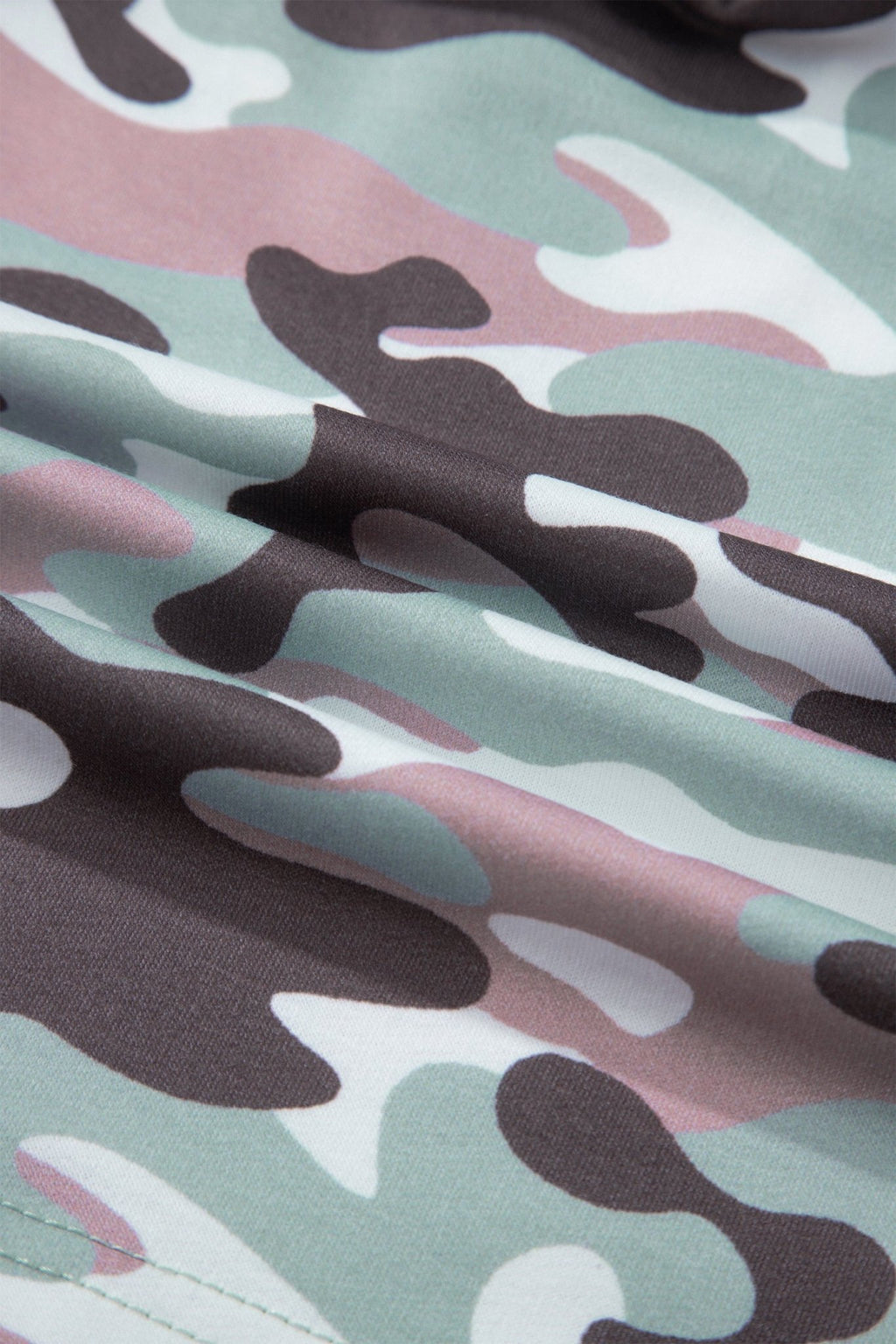 Camo Drawstring High Waist Mini Skort - Rooted & Reckless Co.