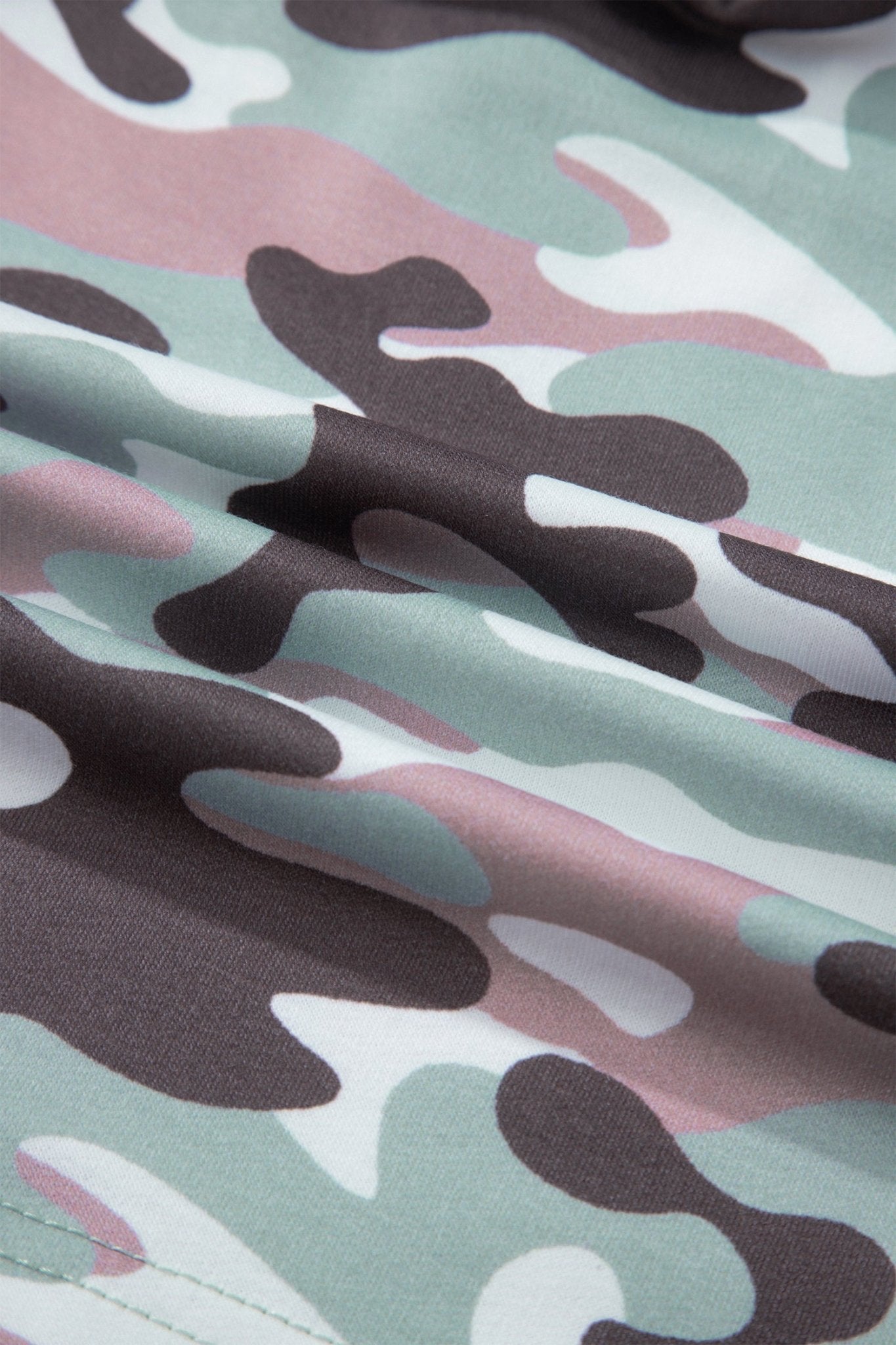 Camo Drawstring High Waist Mini Skort - Rooted & Reckless Co.