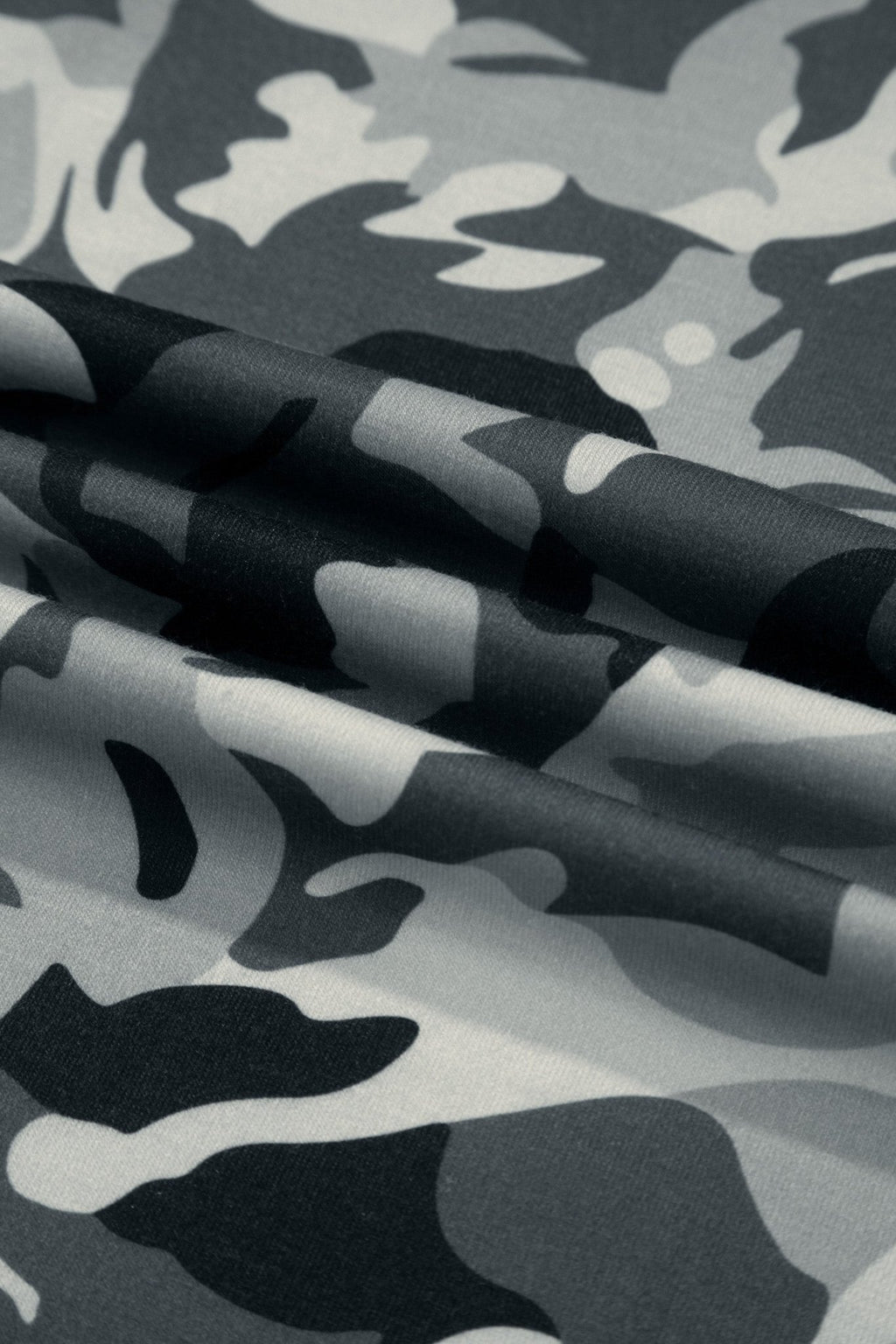 Camo Drawstring High Waist Wide Leg Pants - Rooted & Reckless Co.