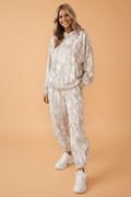 Camo Drop Shoulder Hoodie & Sweatpants Set - Rooted & Reckless Co.