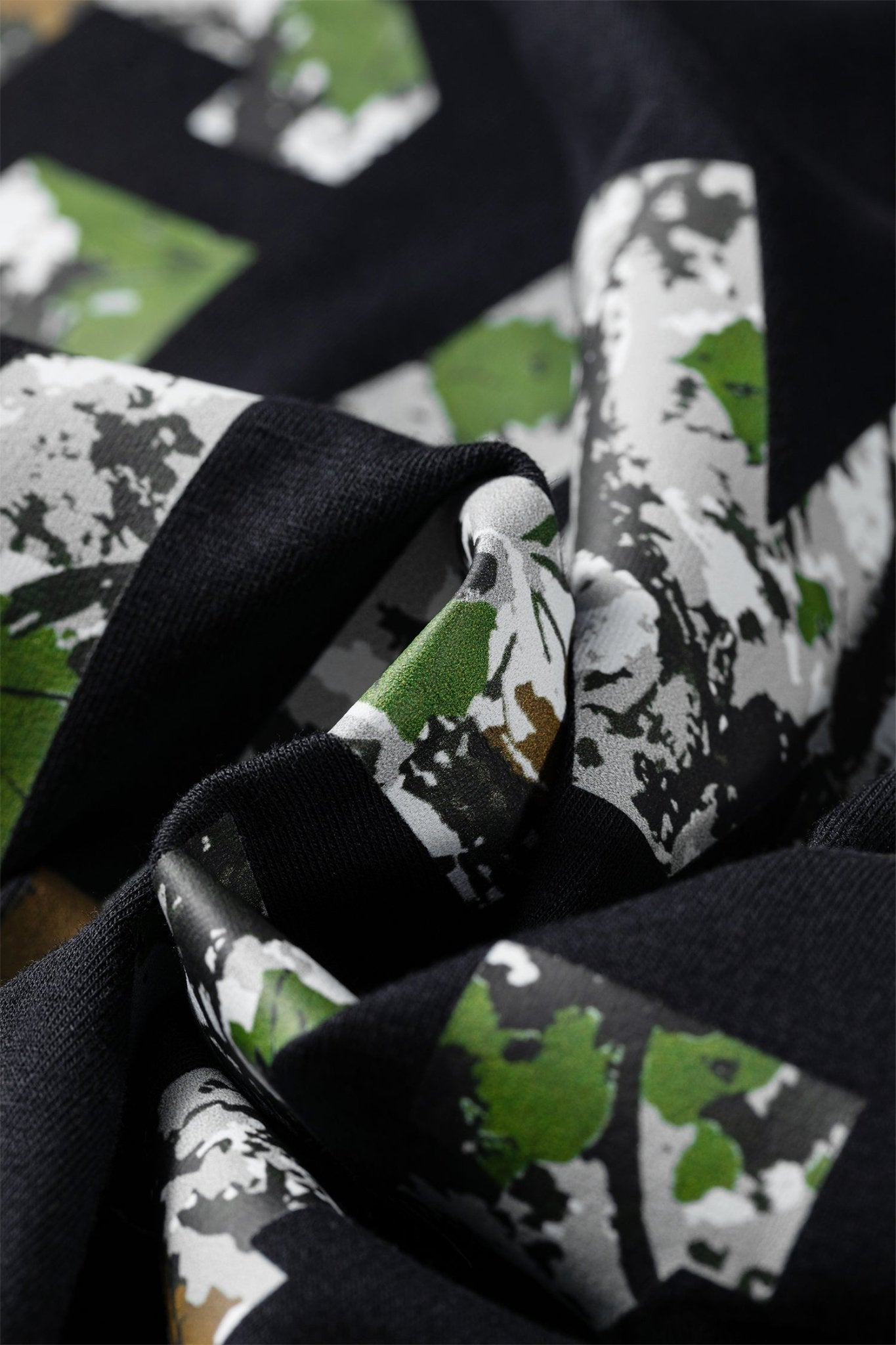 Camo Game Day Letter Graphic Round Neck T-Shirt - Rooted & Reckless Co.