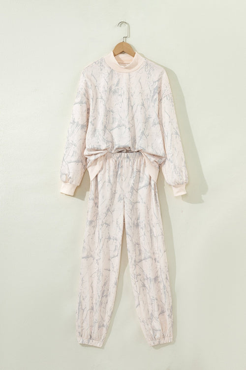 Camo Long Sleeve Top and Jogger Pants Set - Rooted & Reckless Co.