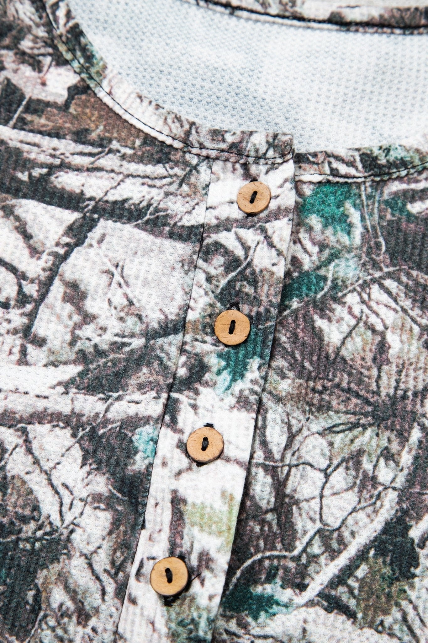 Camo Long Sleeve Top & Elastic Waist Shorts Set - Rooted & Reckless Co.