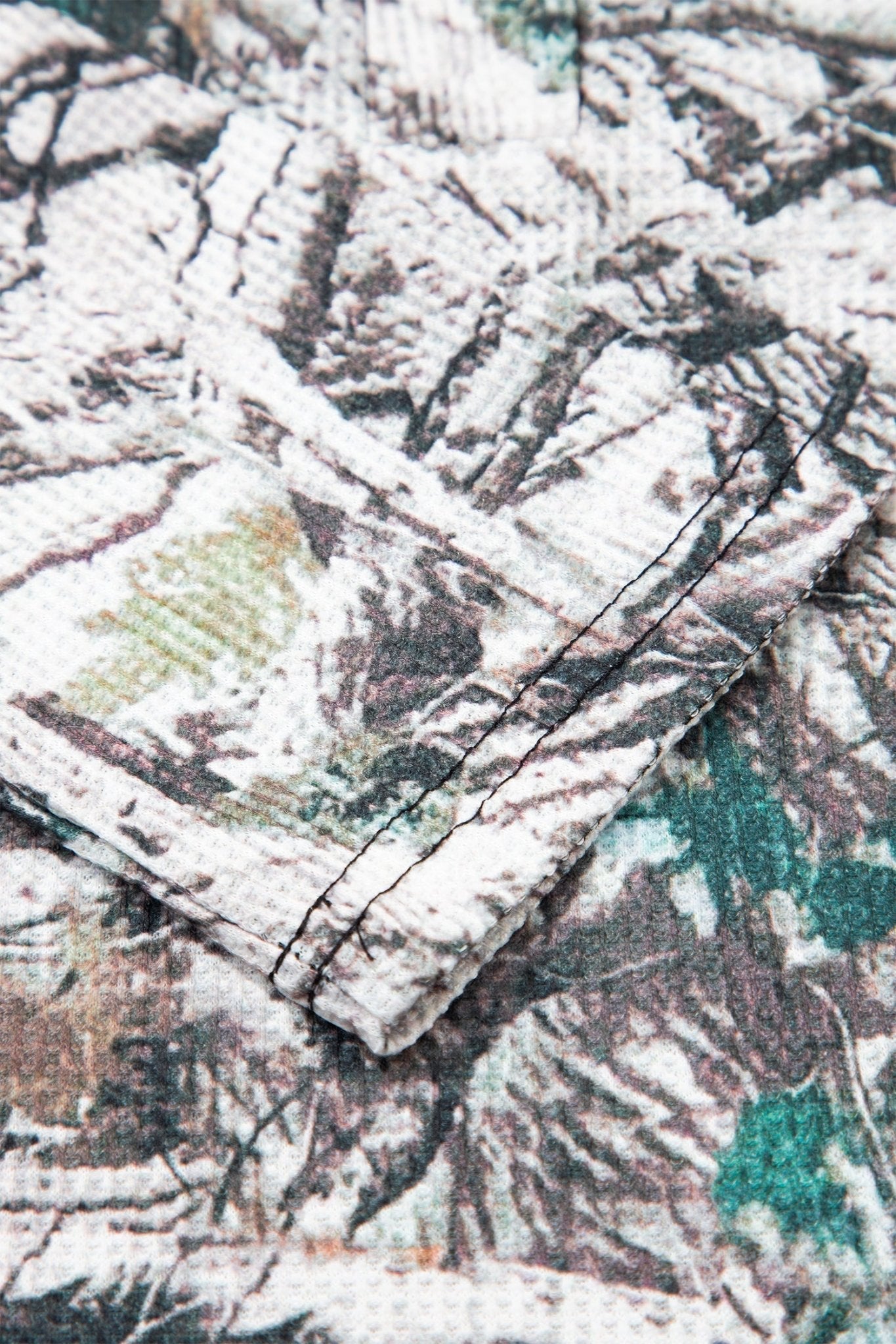 Camo Long Sleeve Top & Elastic Waist Shorts Set - Rooted & Reckless Co.