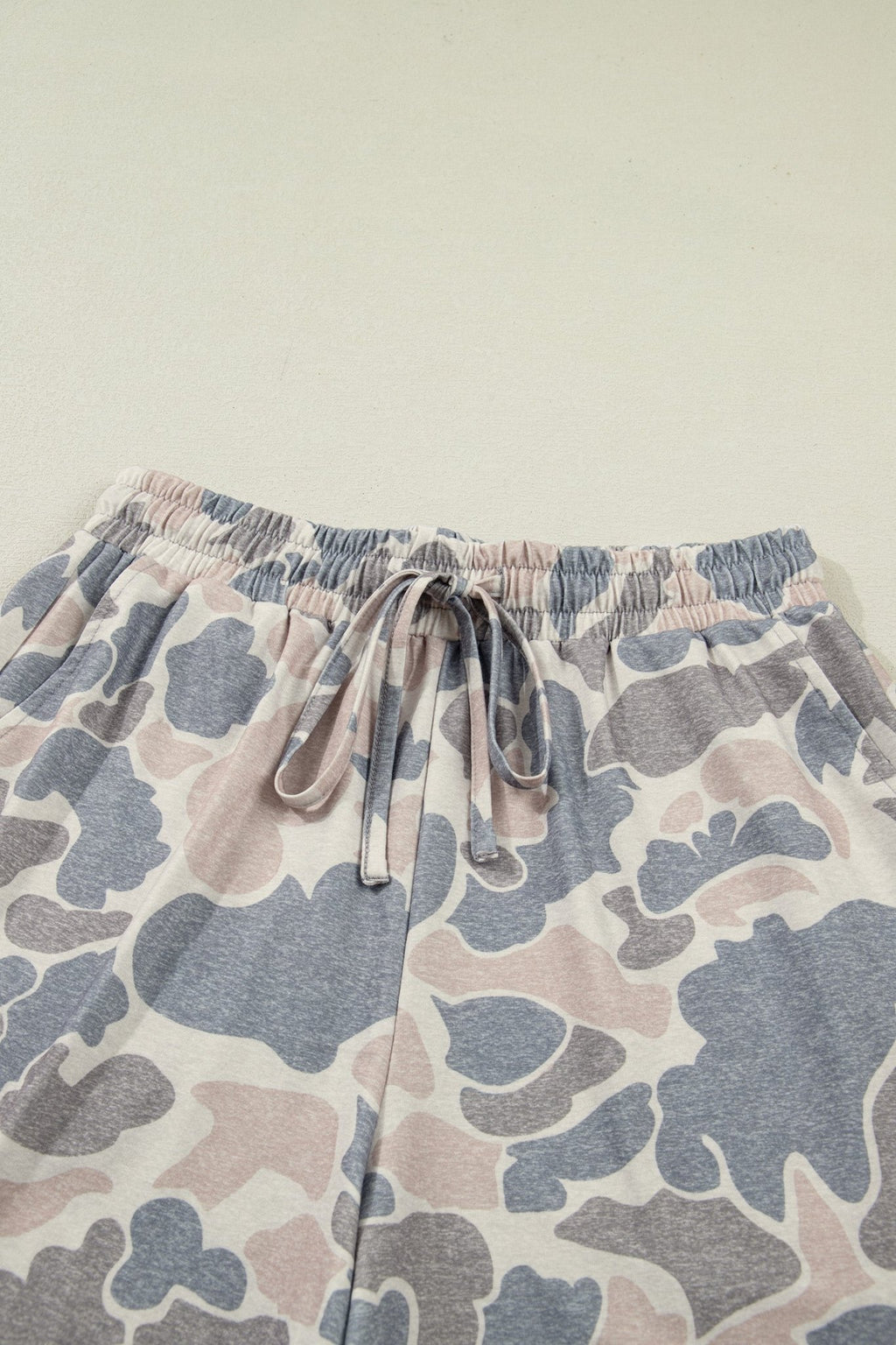 Camo Loose Tee & Drawstring Shorts Set - Rooted & Reckless Co.