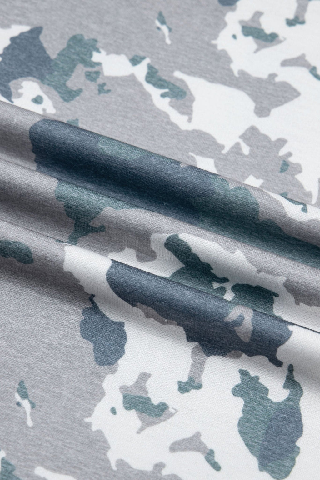 Camo Raw Edge Pocketed Drawstring Pants - Rooted & Reckless Co.